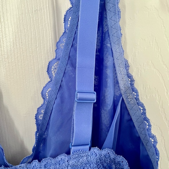 Cosabella Curvy Plungie Never Say Never Longline Bralette size M EUC - Picture 10 of 11